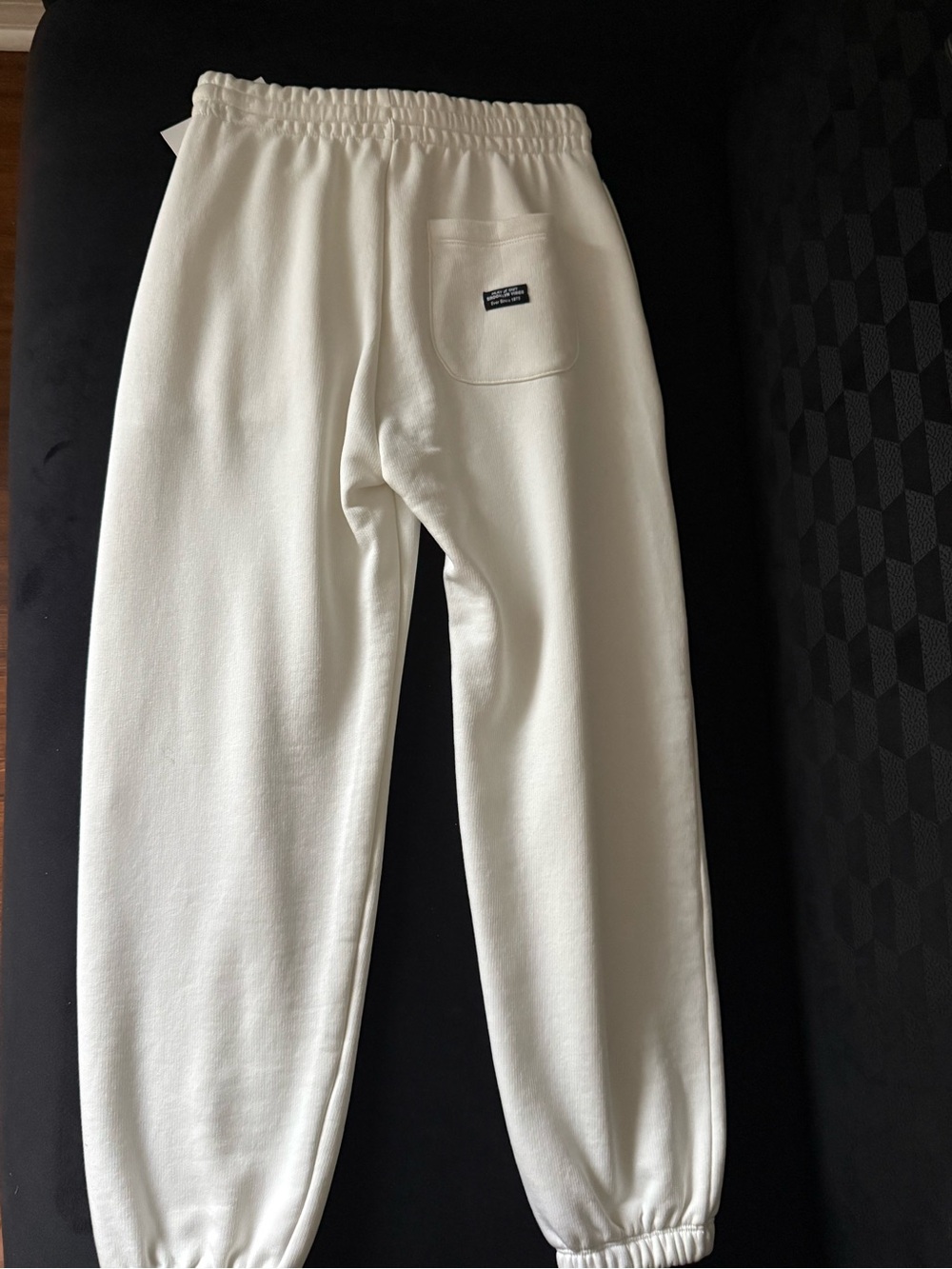 Zara Off-White Kids Jogger Sweatpants with Back Pocket